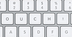 flat keyboard