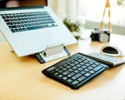 Temporary Permanent Mobile Ergonomic Keyboard