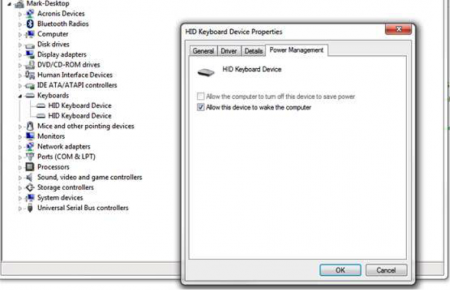 Bluetooth keyboard connecting troubleshooting screen