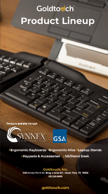 2025 Goldtouch GSA Product Brochure