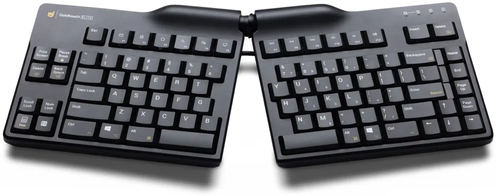 Goldtouch Elite ergonomic keyboard